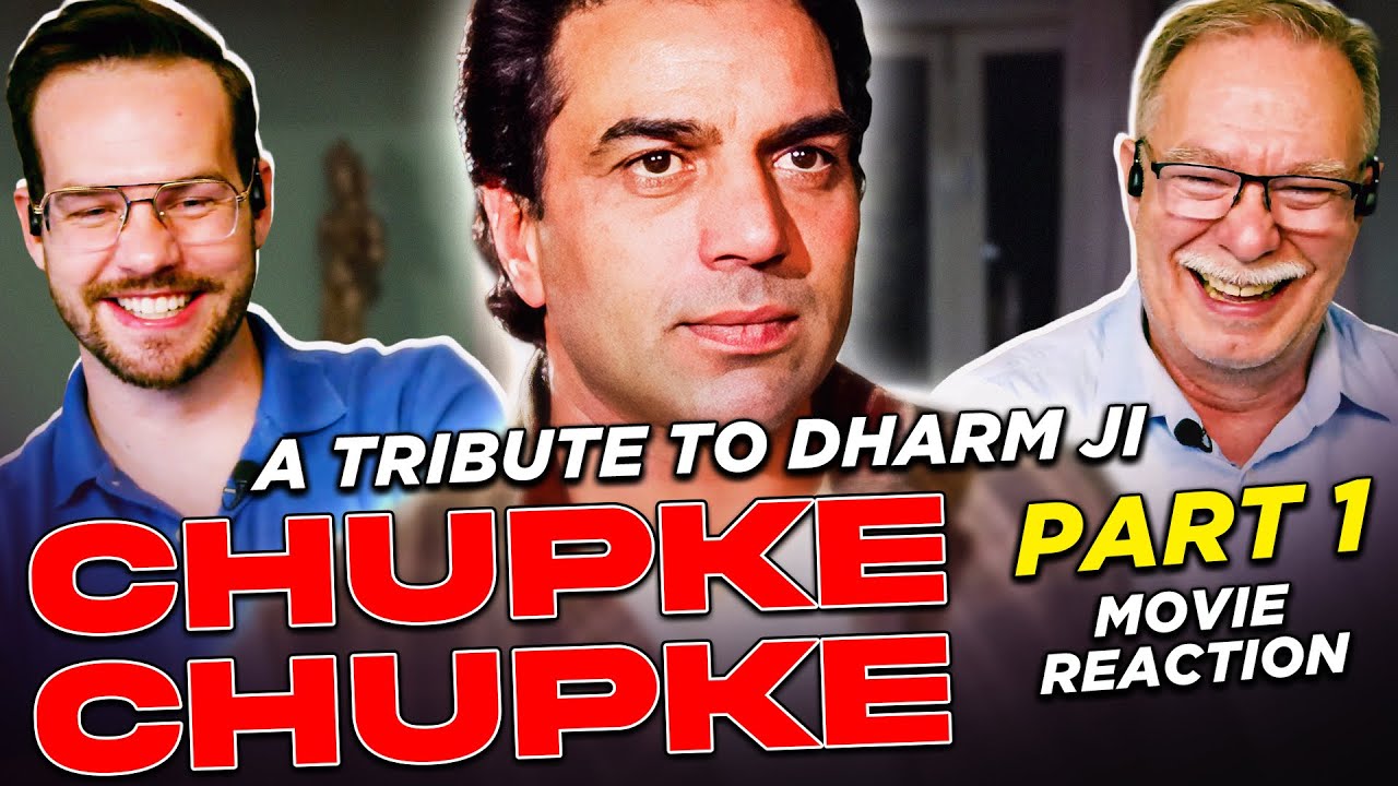 Chupke Chupke Movie Reaction 1/3 | Dharmendra | Amitabh Bachchan #bollywood #movie