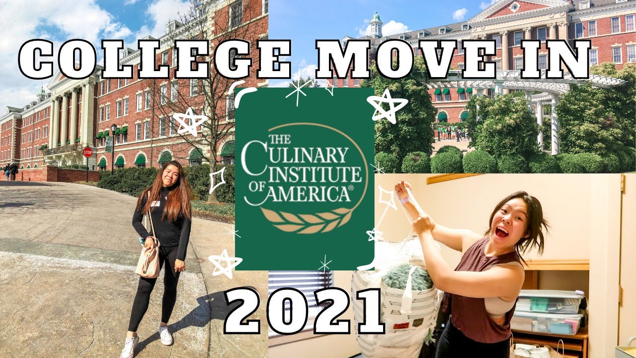 college move-in vlog + room tour!! | the culinary institute of america 2021