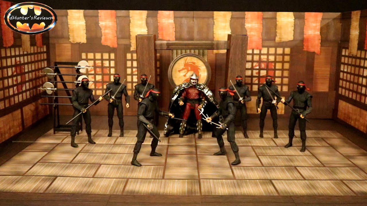 Extreme Sets Dojo 2.0 1:12 6-7 inch scale Cardboard Pop Up Action Figure Diorama Review & Comparison