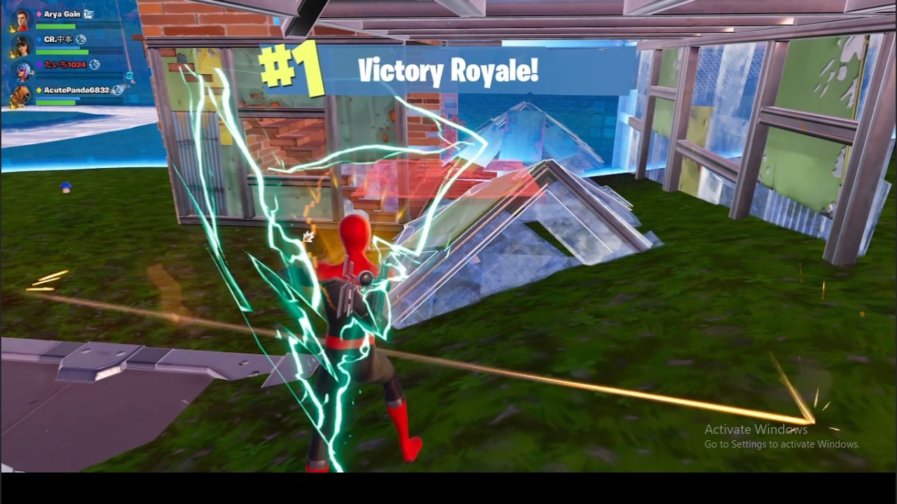 Unstoppable Fortnite Squad Secures a Legendary Victory Royale!