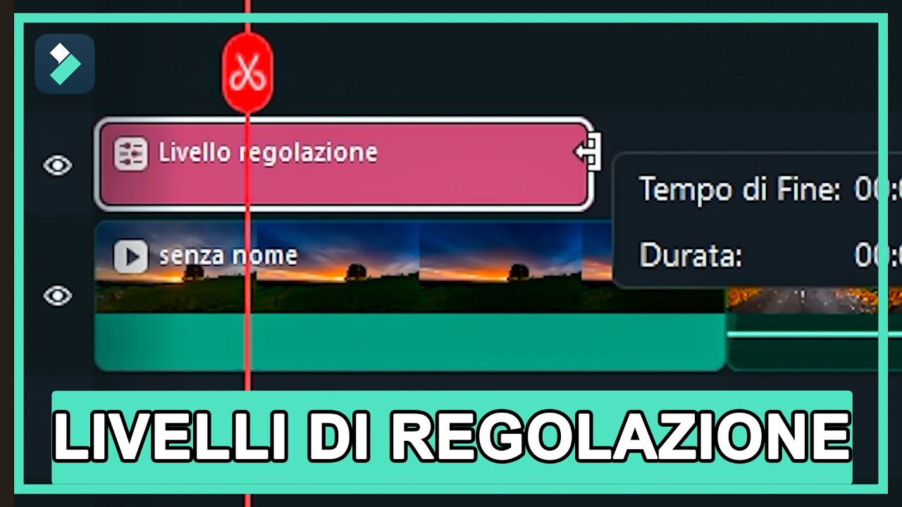 Livelli di regolazione (adjustment layer) in Filmora | Wondershare Filmora Tutorial