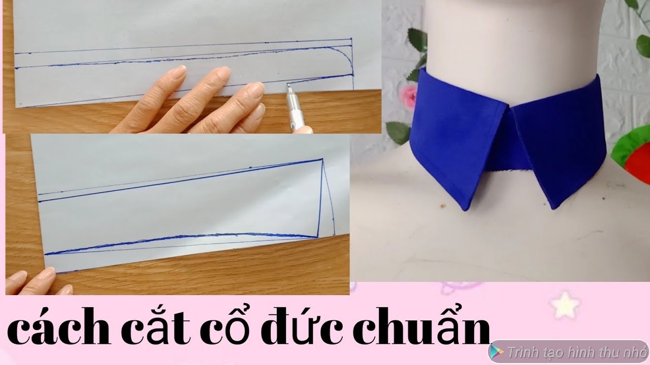 C&aacute;ch cắt mẫu cổ đức chuẩn  đẹp , cho bạn y&ecirc;u th&iacute;ch cắt may dễ d&agrave;ng hơn.how to cut old german pattern