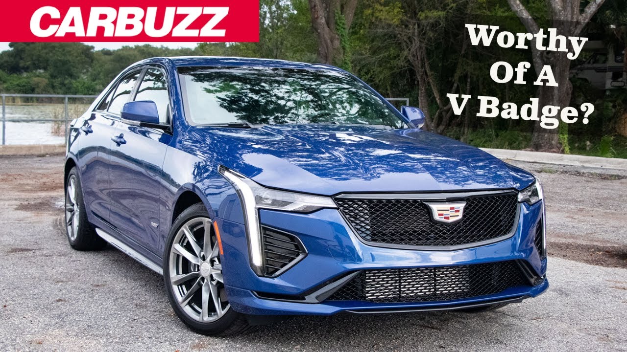 2020 Cadillac CT4-V Test Drive Review: The Camaro's Posh Cousin