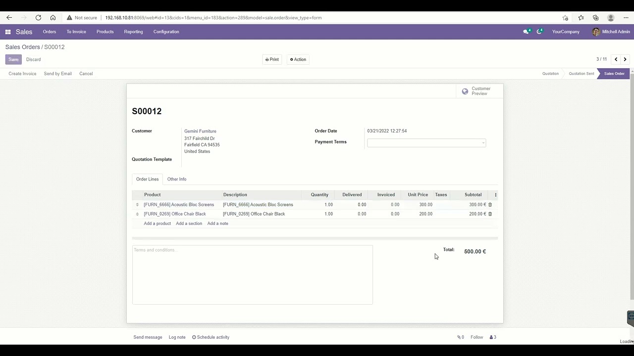 Excel Odoo Connector Demo