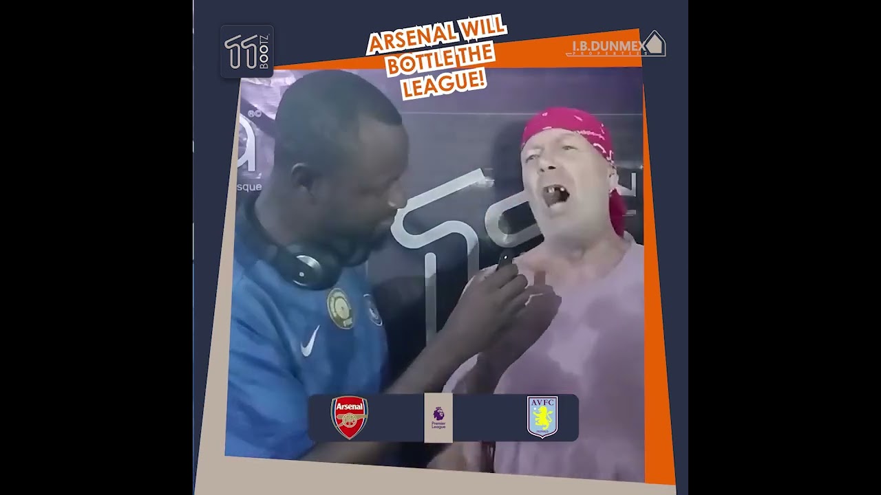 ARSENAL VS ASTONVILLA FAN PRE MATCH REACTION Premier League 2025 2026
