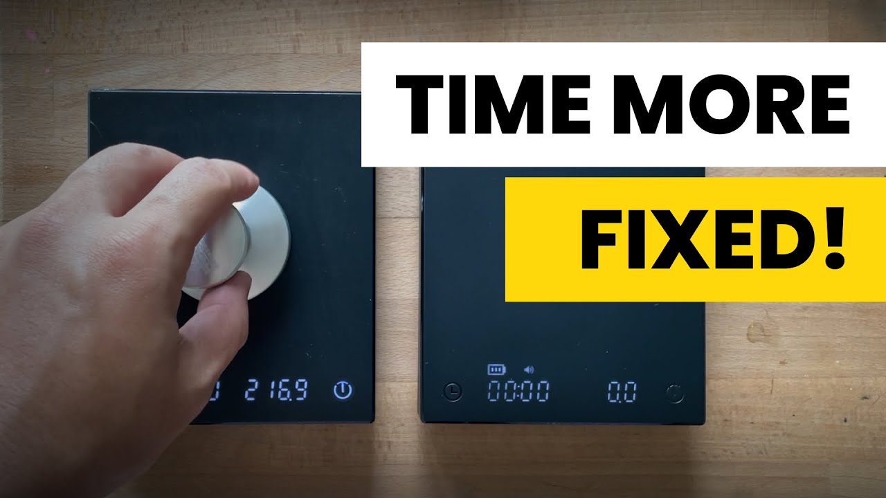 Как исправить проблему с весами для кофе Time More?