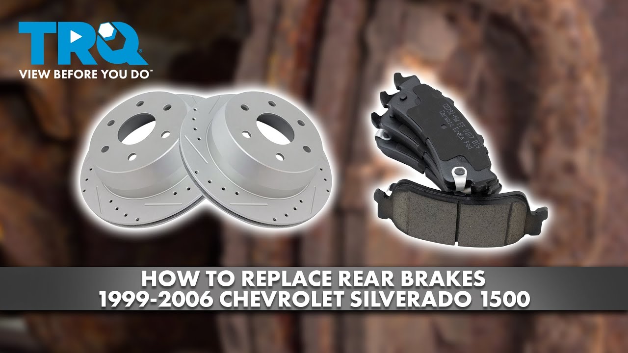 How to Replace Rear Brakes 1999-2006 Chevrolet Silverado 1500