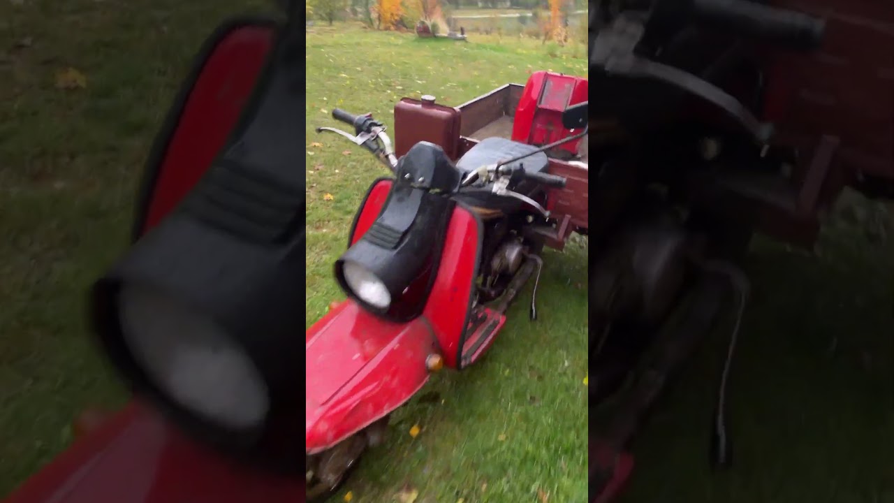 Triratis motociklas #giedryz #tractor #motorcycle