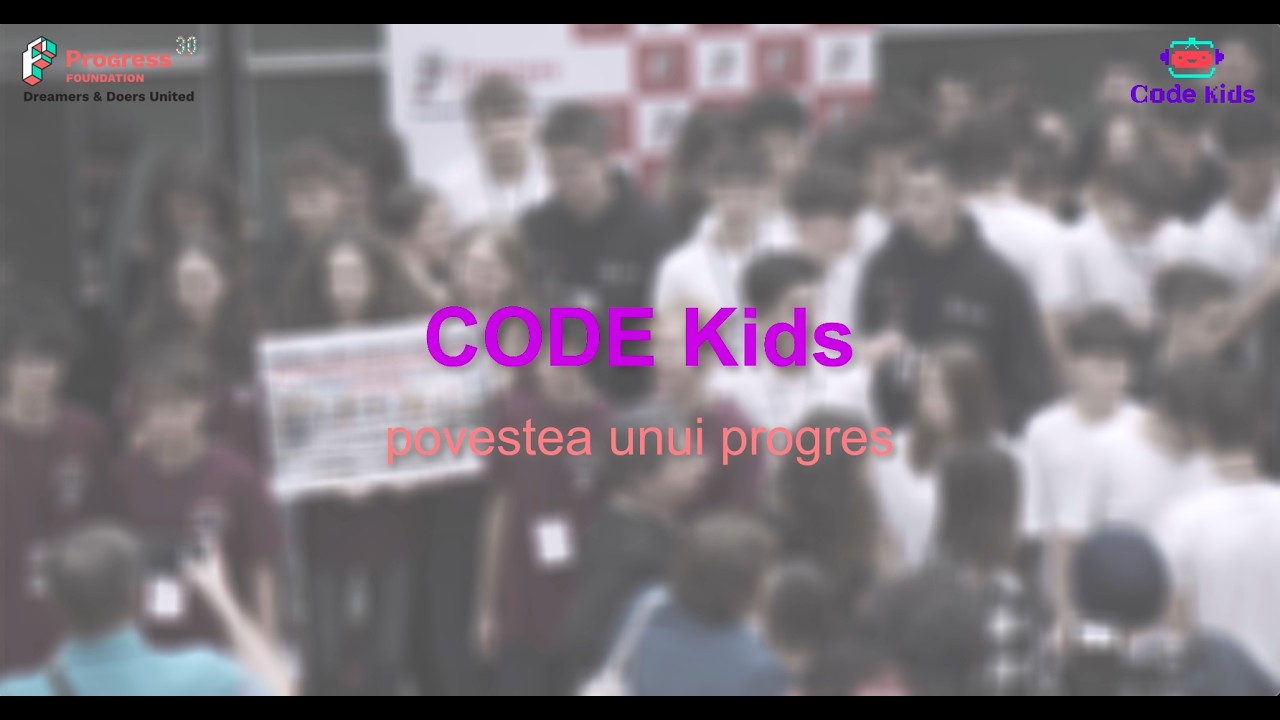 Trailer Documentar CODE Kids - povestea unui progres