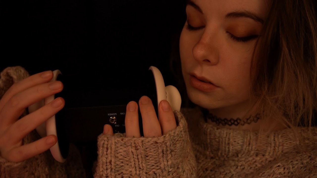ASMR | gentle ear attention & ear blowing - no talking, slow breathing