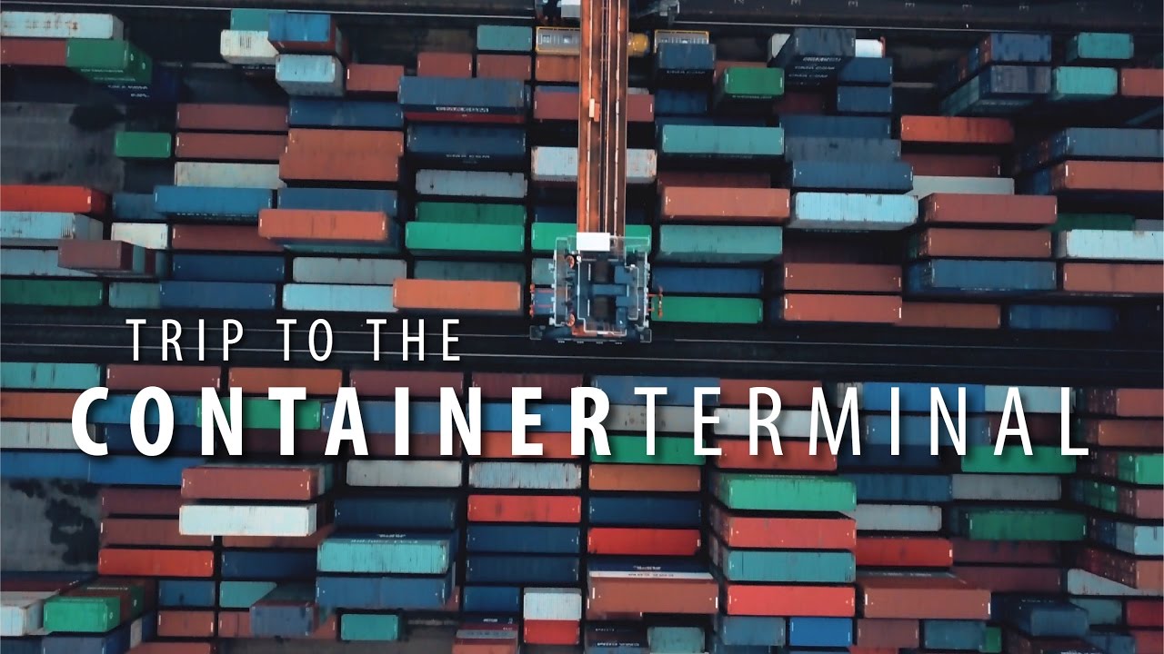 Container Terminals Rotterdam ( GH5 / Mavic drone )