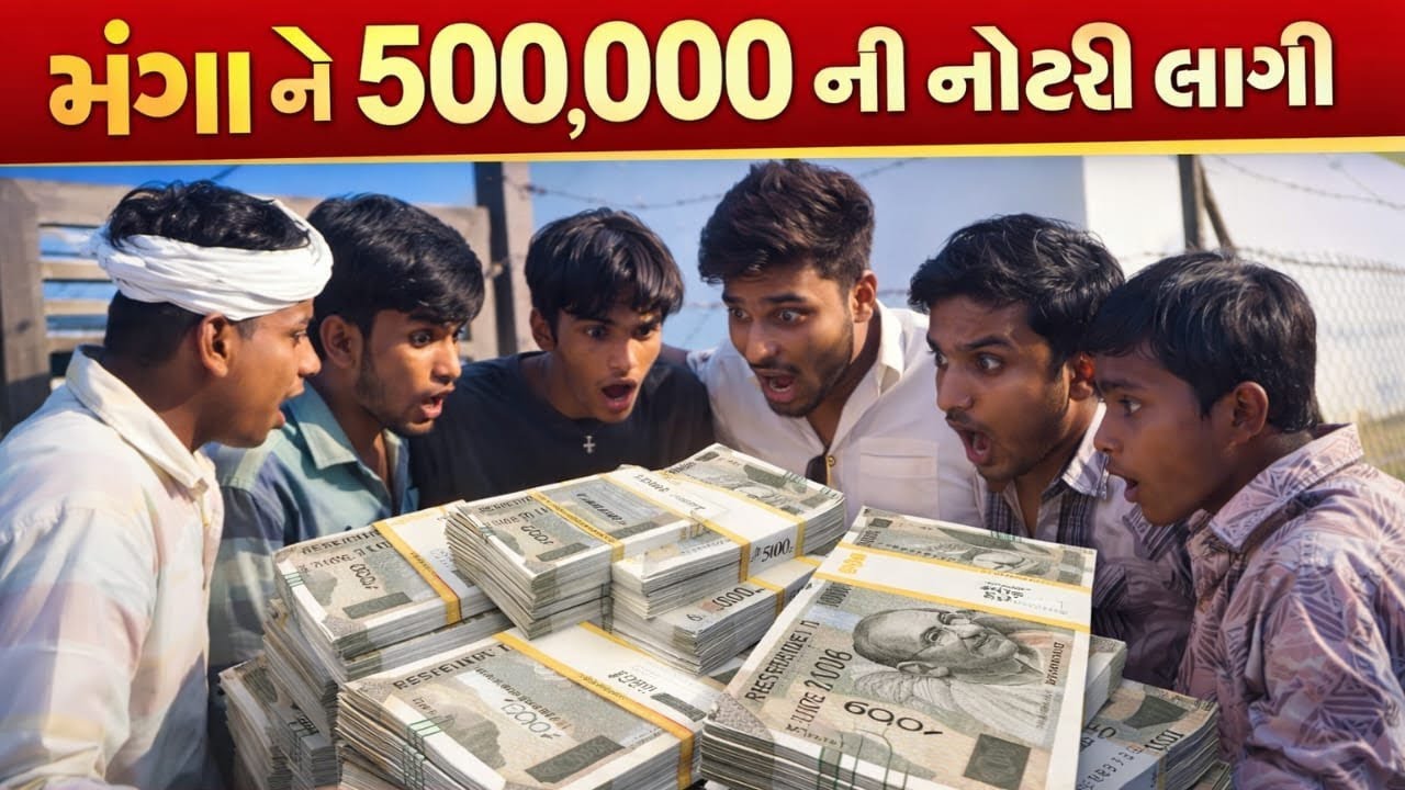 મંગા ને 5,00000 ની લોટરી લાગી NEW GUJARATI FULL DESHI COMEDY VIDEO 😂 #viralvideo #suscribekro #funny