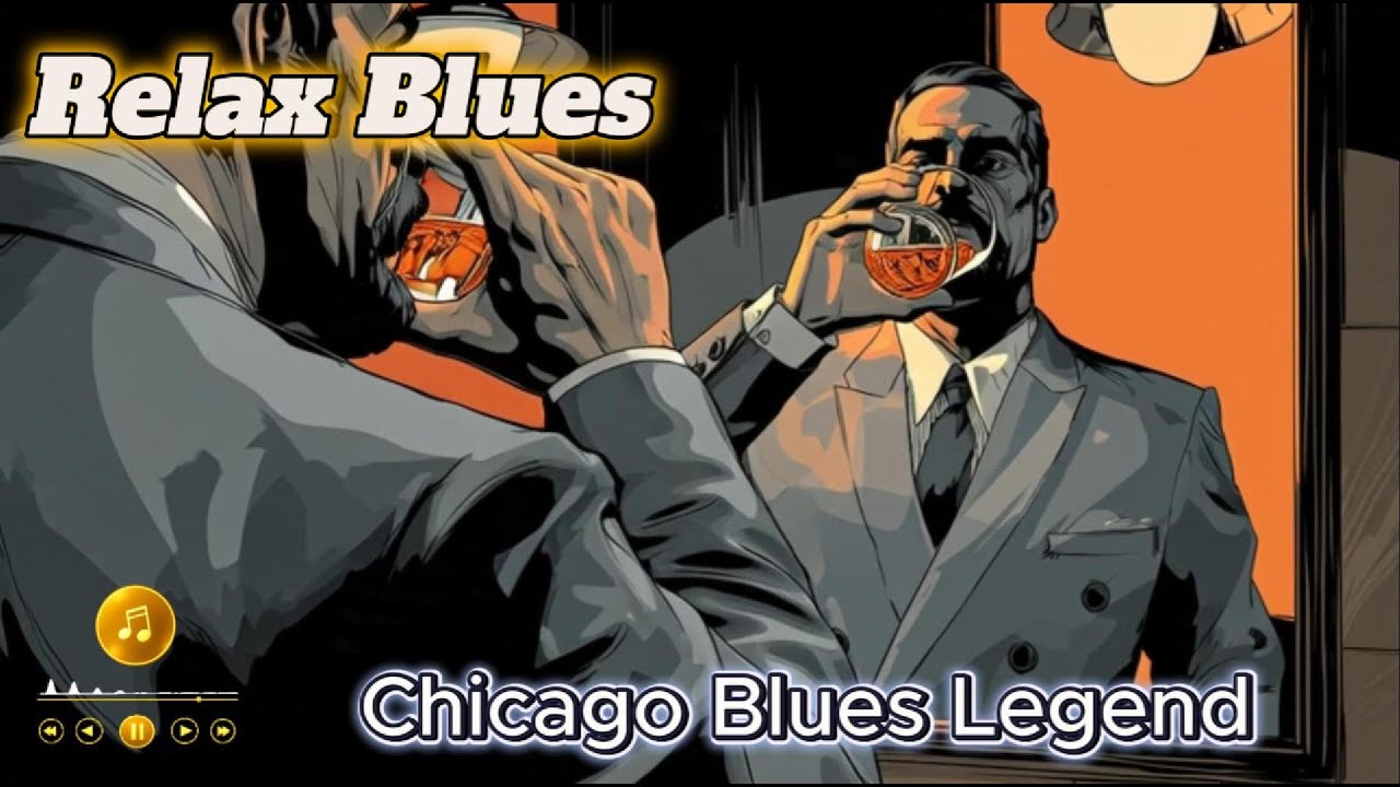Relaxing Soulful Blues - Chicago Blues Music Collection - Cafe Blues
