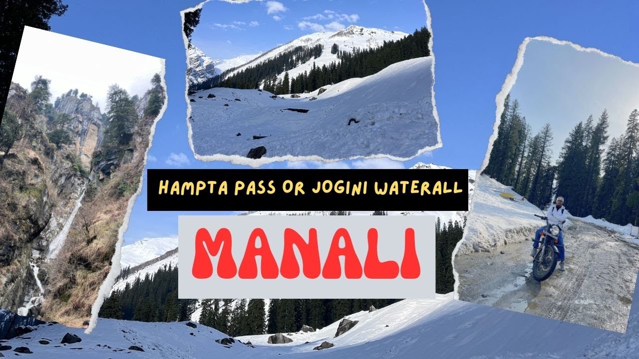 Snowfall Me Hampta Pass Manali pahuchna hua mushkil 🥲