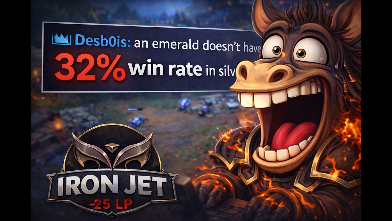 League Player Claims He’s Challenger… He’s Iron 4