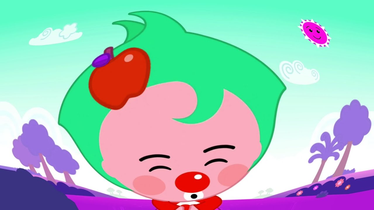 Plim plim hit by an apple//Sponsored by Gamavision Csupo effects