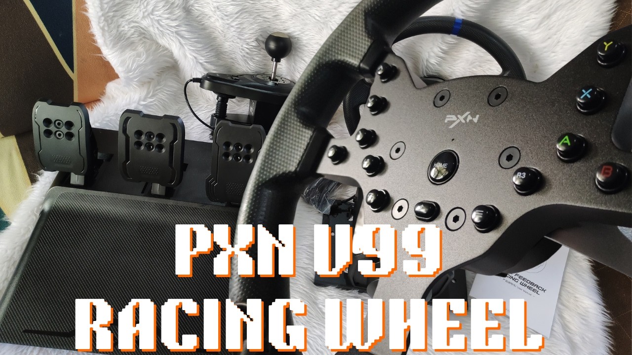 PXN V99 Racing Wheel | ASMR UNBOXING!