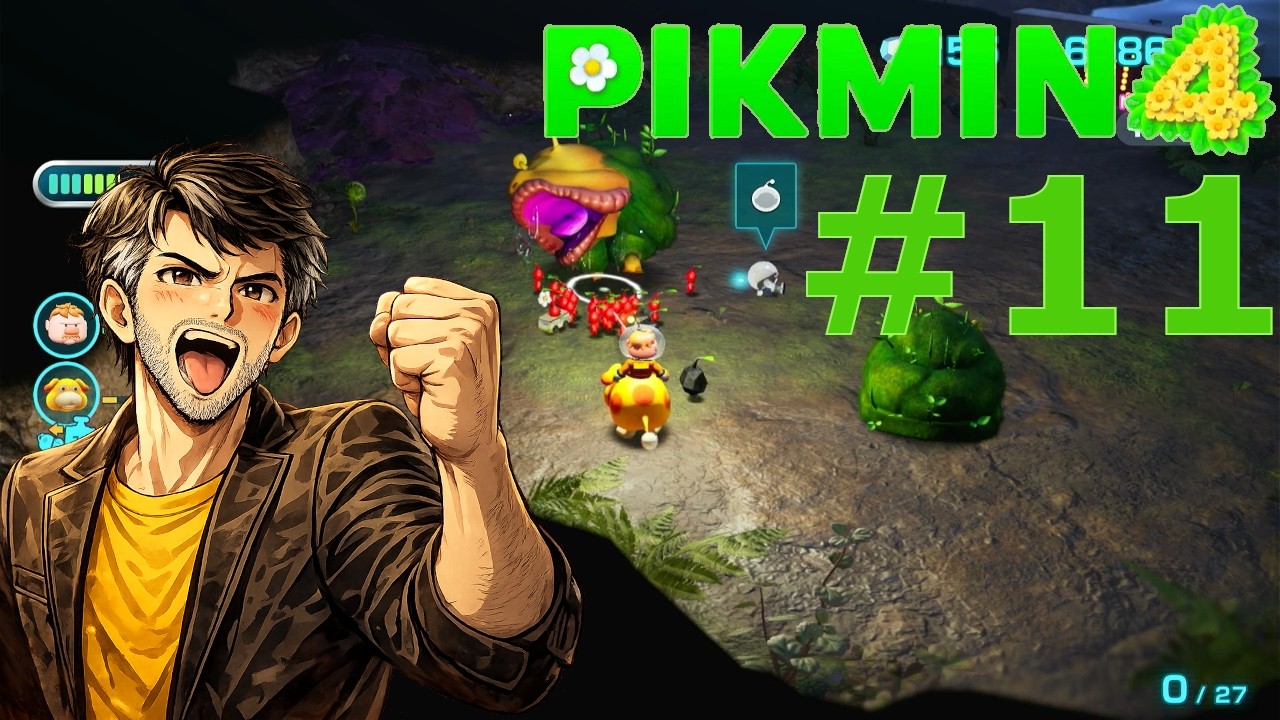 Pikmin4 Episodio11 - Vengo a los pikmin de piedra!!