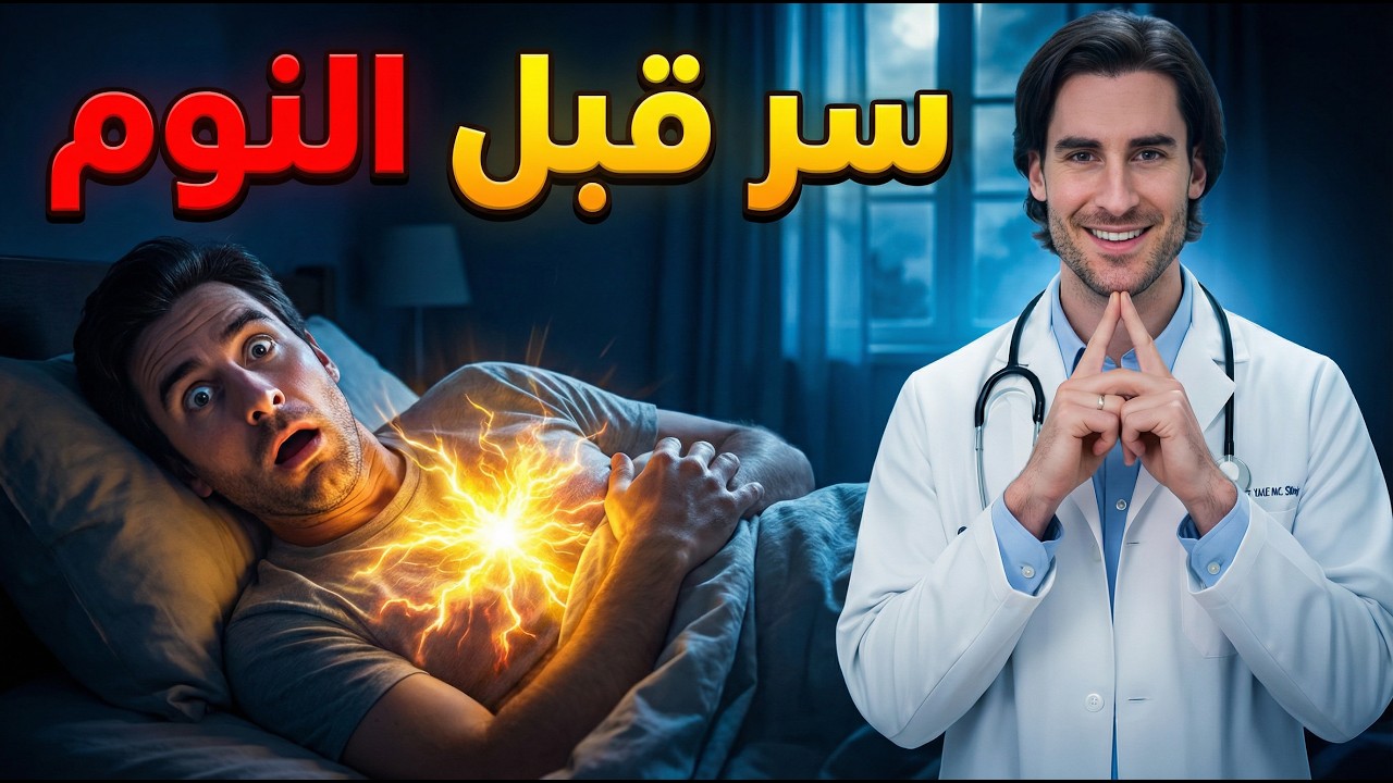 سر بسيط قبل النوم يجعل الرجل أكثر نشاطاً