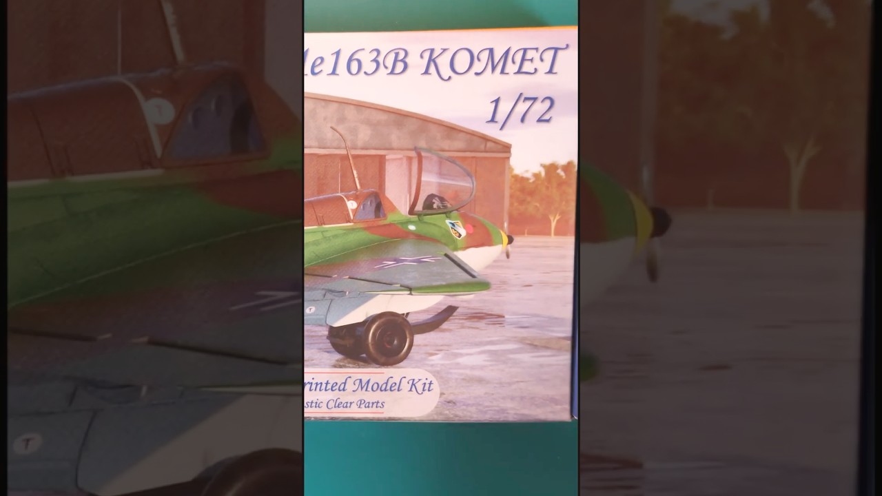 Czy żywiczny model Kometa, to rewolucja? #aviation, #ww2, #history, #plasticmodelkit, #172scale