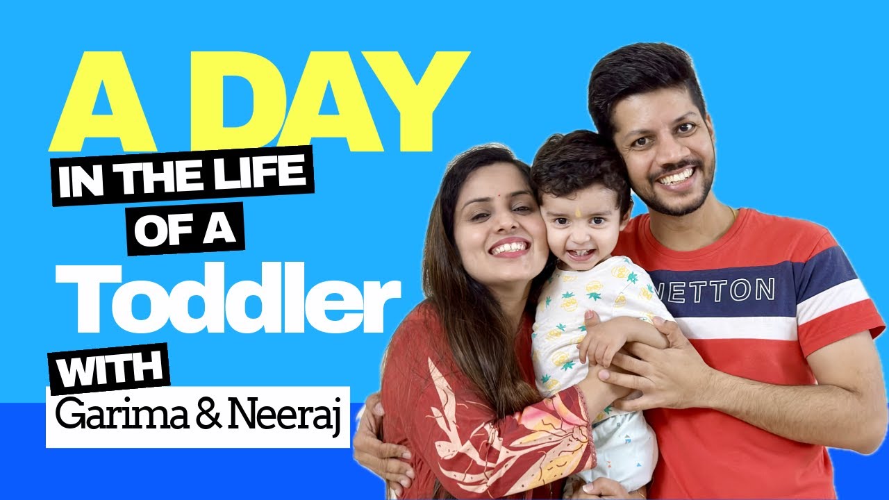 A day in the life of a toddler #vlog #garima #neeraj #babyvlog #family