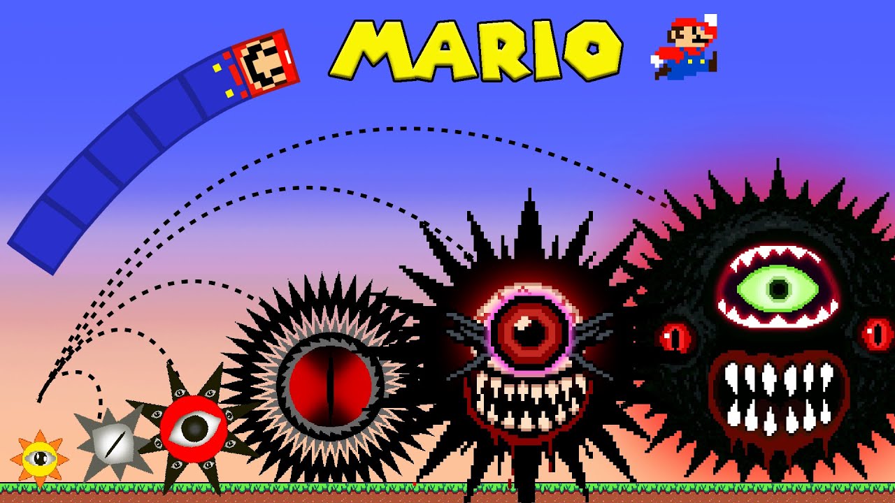 Mario vs Suika | Can Mario ESCAPE the Evolution of Mr. Sun Sprunki OC in the New Phase 28?
