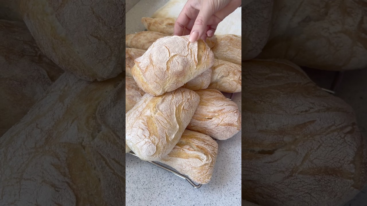 ЧИАБАТТА без ЗАМЕСА - одна из наших любимых!