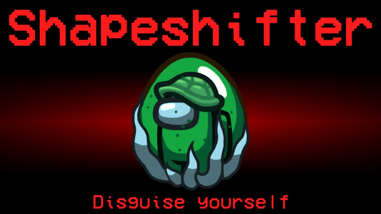 Among Us but the Shapeshifter is Turtle