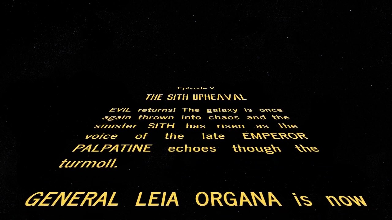 STAR WARS mockup