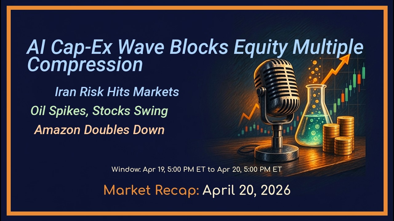 AI Cap-Ex Wave Blocks Equity Multiple Compression | Market Recap [2026-04-20]