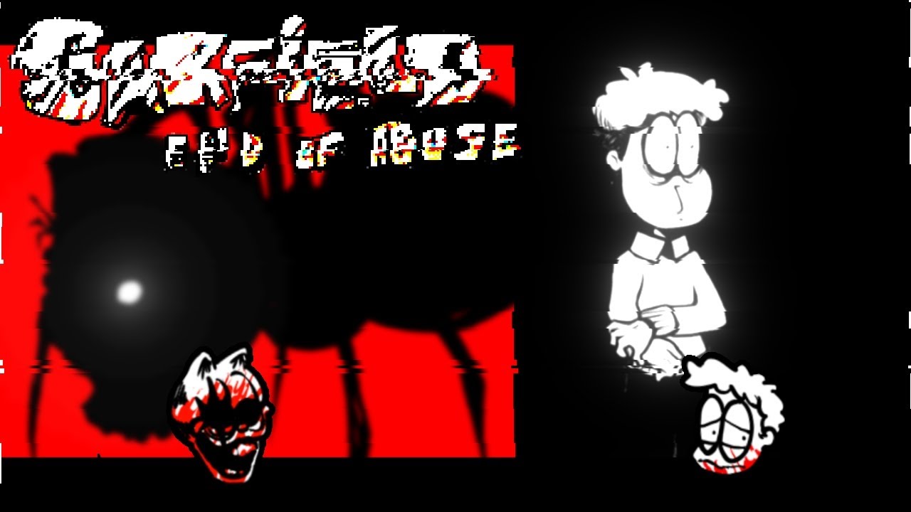 🇷🇺🇺🇲Реакция Gacha Life (BATDR) на FNF "GARFIELD End of Abuse" //GYHER//