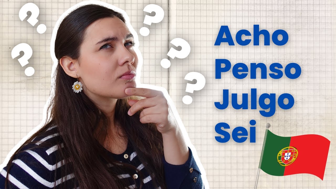 DON'T say EU ACHO! Use these alternatives to SOUND MORE NATURAL