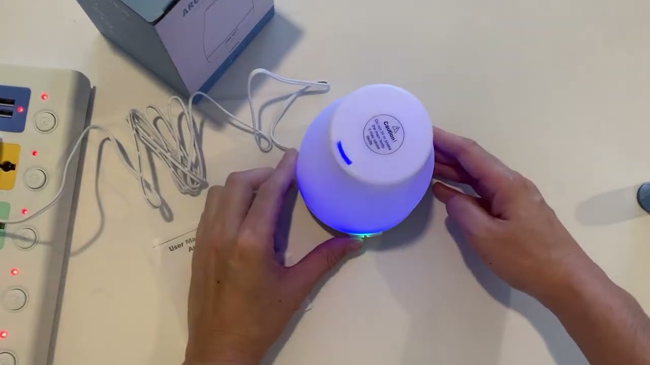 Homeweeks Diffusers, 100ml Colorful Essential Oil Diffuser with Adjustable Mist Mode Review