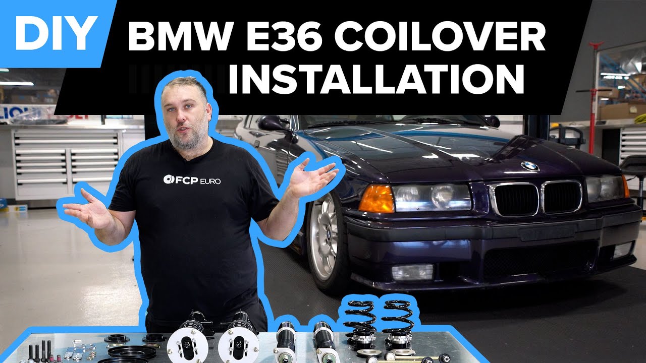 How To Install BMW E36 Coilovers (325i, 328, M3, & More)