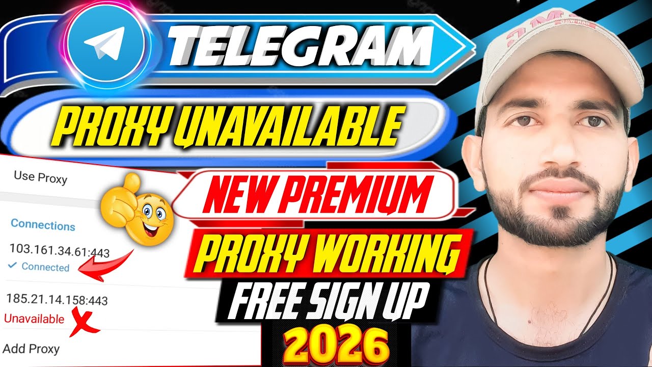 Telegram New Premium Proxy 2026 | Telegram Proxy Unavailable Problem | Telegram Free Proxy Server🔥