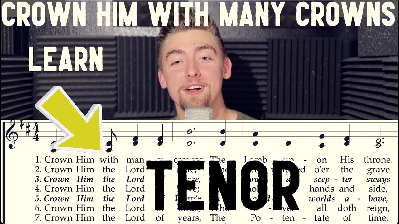 Crown Him With Many Crowns | Tenor Part