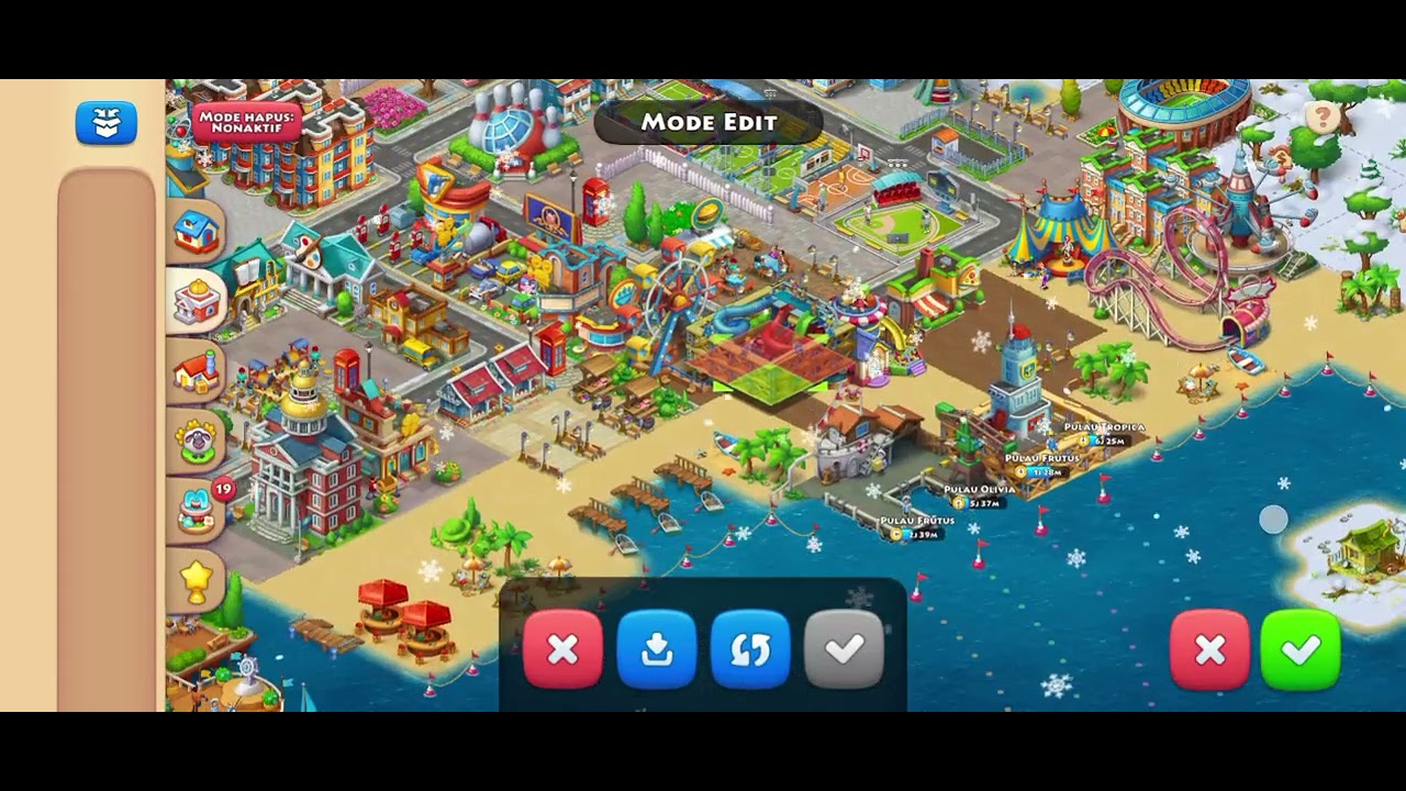 TOWNSHIP 🌼🐾🐝 PART3⃣ UBAH SUSUNAN KOTA MODE ON🏘💥