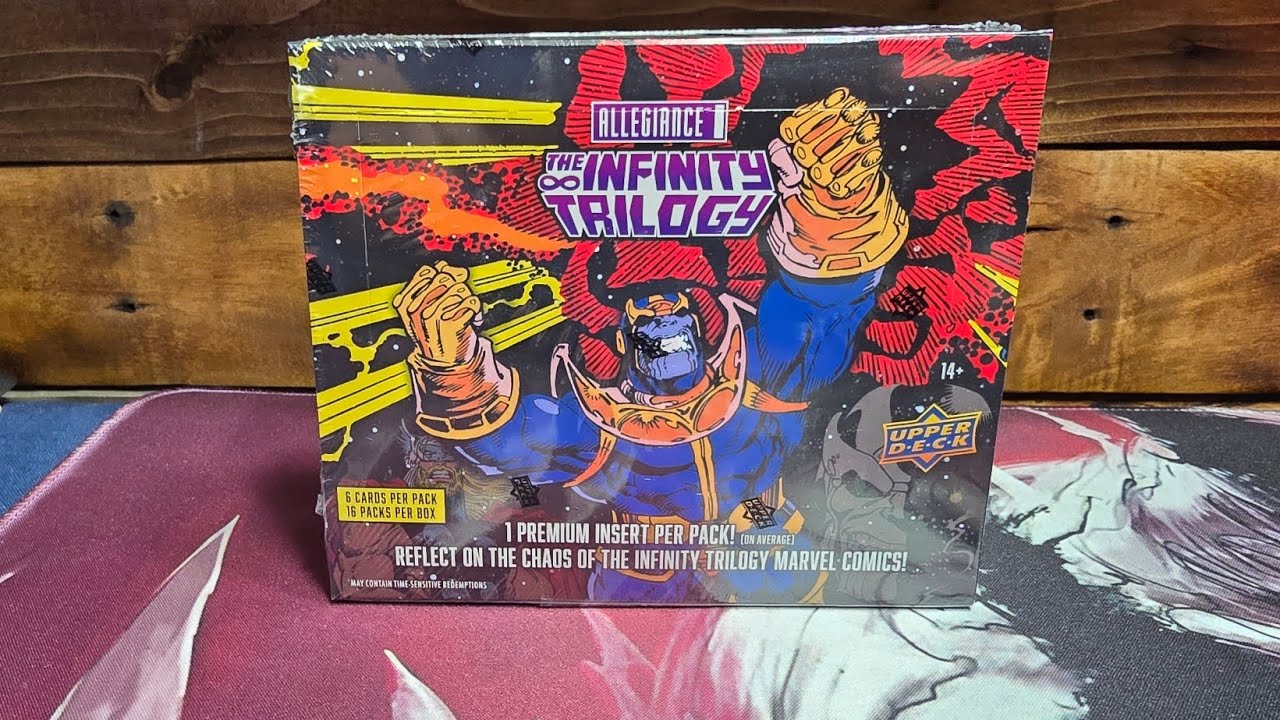 Marvel Allegiance Infinity Trilogy box opening and review with Ben Bradi sketch reveal!!