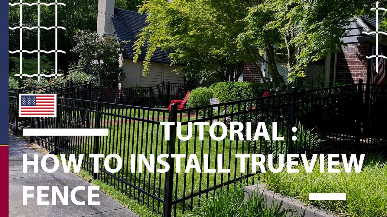How to Install TruView Fence Panels