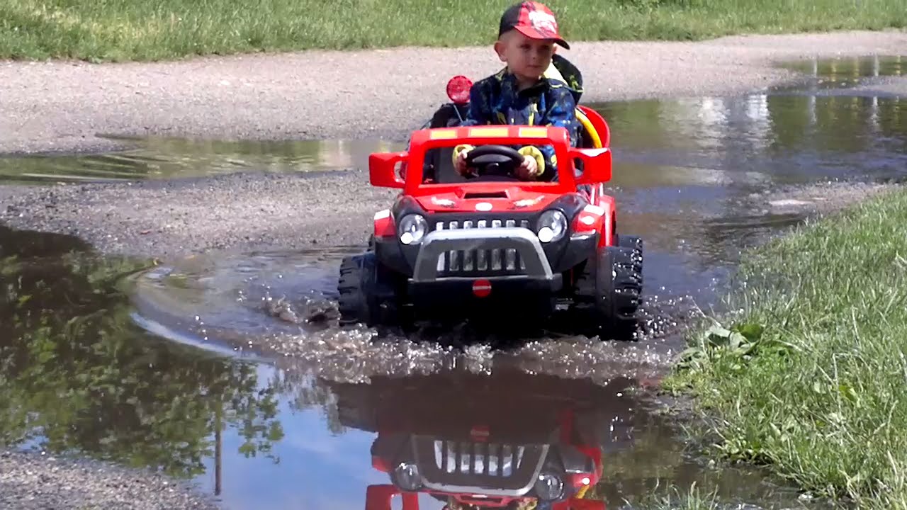 Jeep Raptor 12V 2x45W for kids OFF-ROAD jeep na akumulator dla dzieci