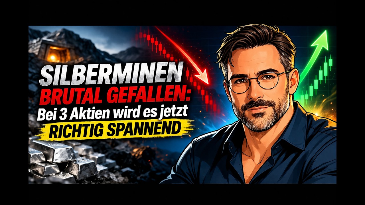 Silberminen brutal gefallen: Bei 3 Aktien wird es jetzt richtig spannend
