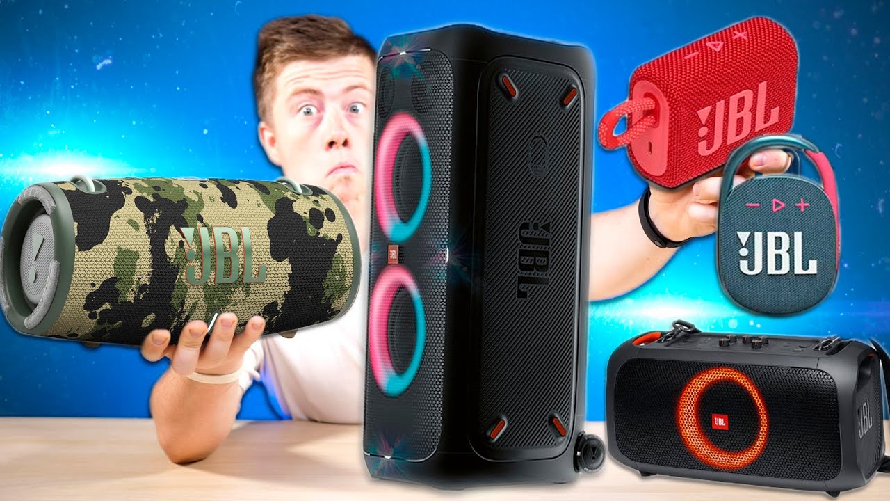 НОВИНКИ JBL 2020! JBL Xtreme 3. JBL GO 3 и JBL Clip 4. Мощные JBL PartyBox 310 и PartyBox On The Go