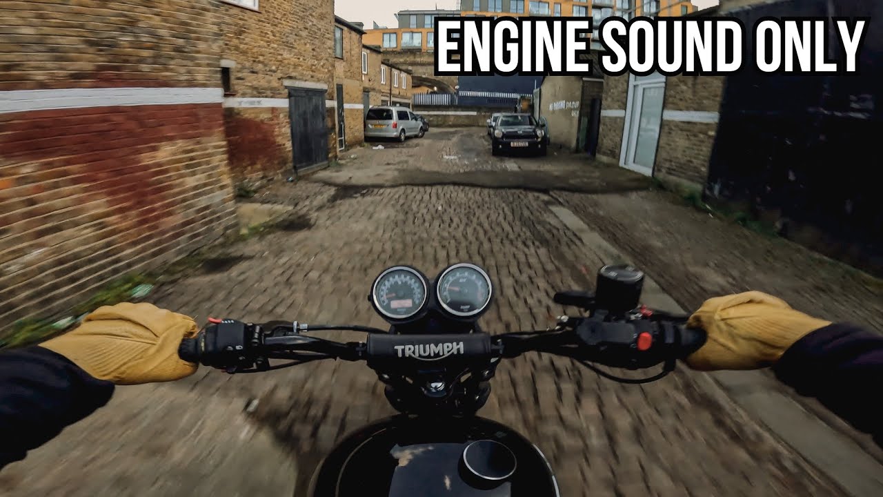 Collecting my Custom Triumph | TRIUMPH SCRAMBLER 900 | POV RAW SOUND [4K]