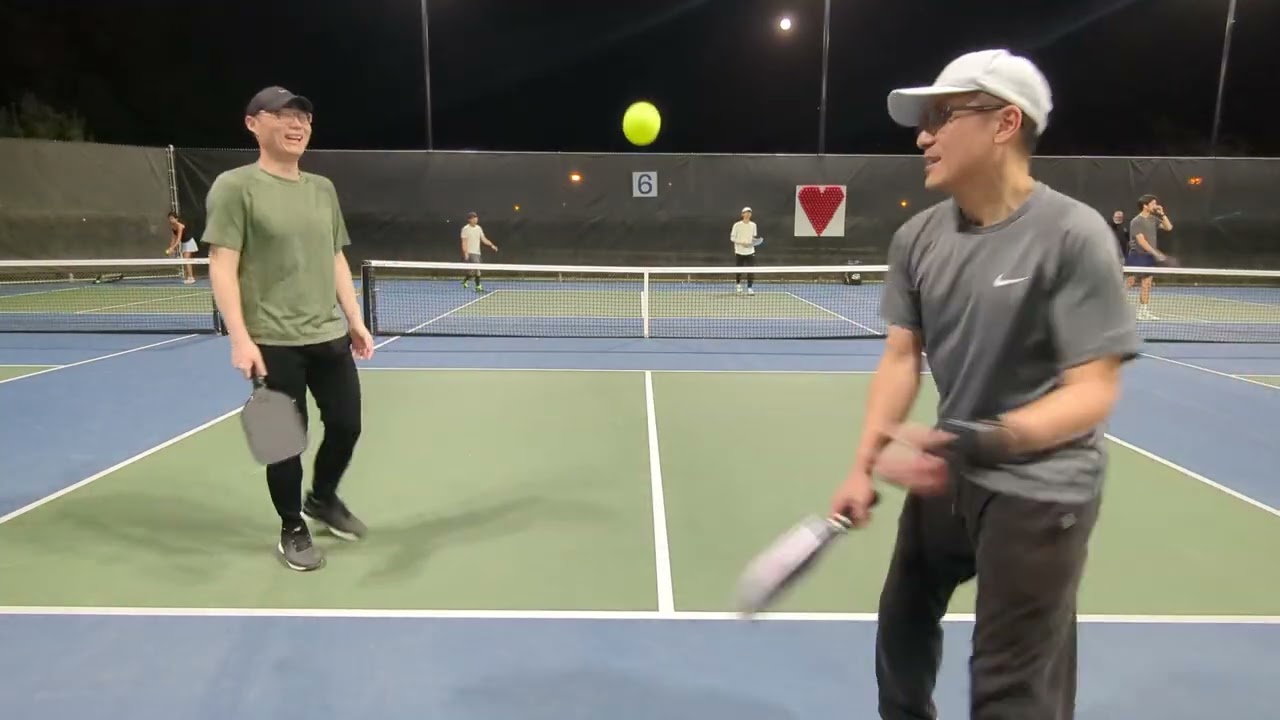Eric, Justin vs Leo, Josh 2.1.26 #pickleball at Mountain View Park, Eastvale, CA