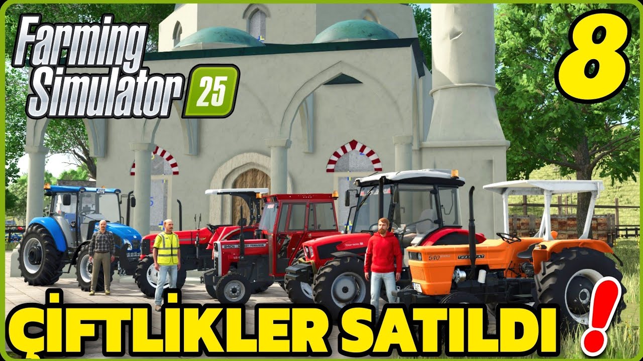 İKİ ÇİFTLİĞİ DE SATIP KÖYE YERLEŞTİK ● YENİ HARİTA VE YENİ MODLAR EKLENDİ ● Farming Simulator 25