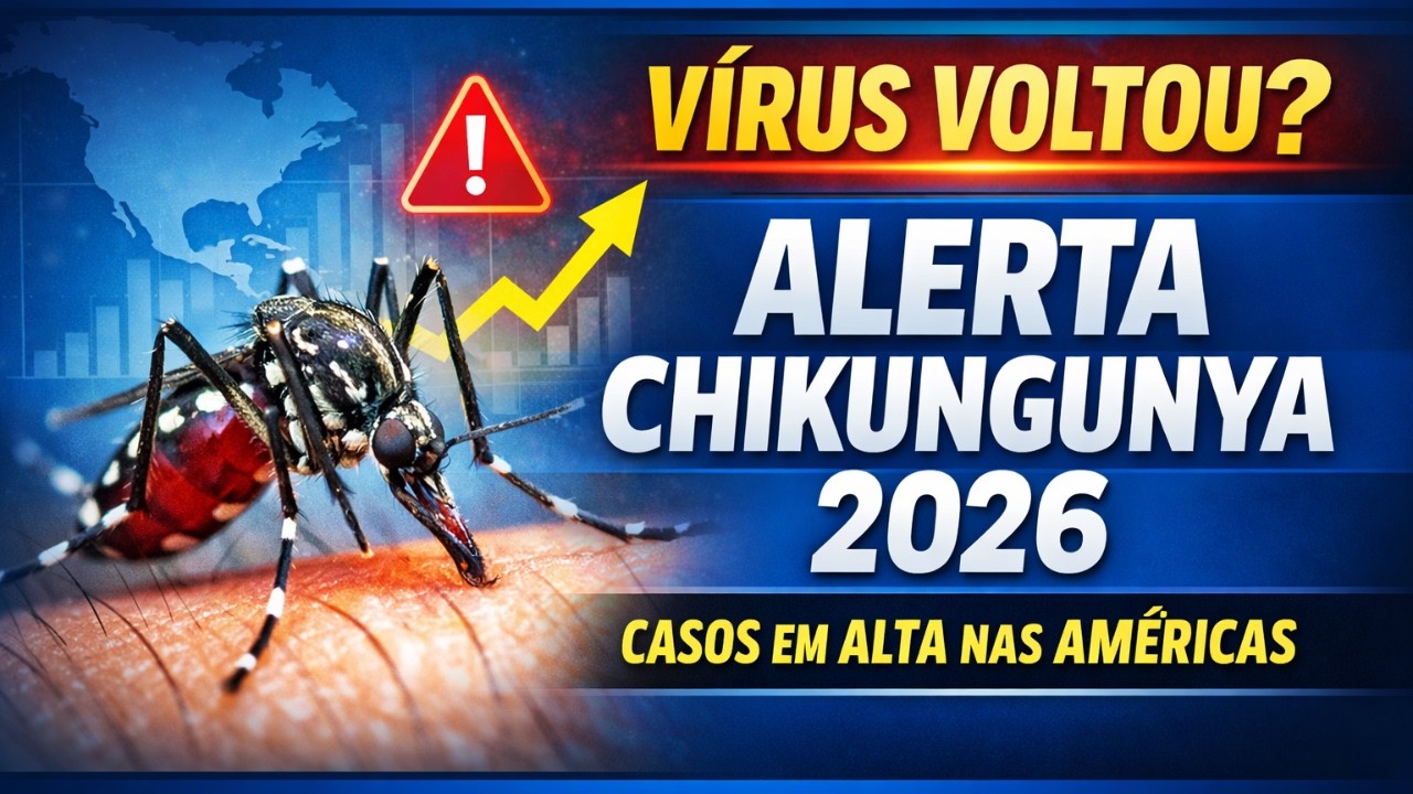 ALERTA 2026: Chikungunya VOLTA a Crescer nas Américas – OPAS Emite Aviso Epidemiológico