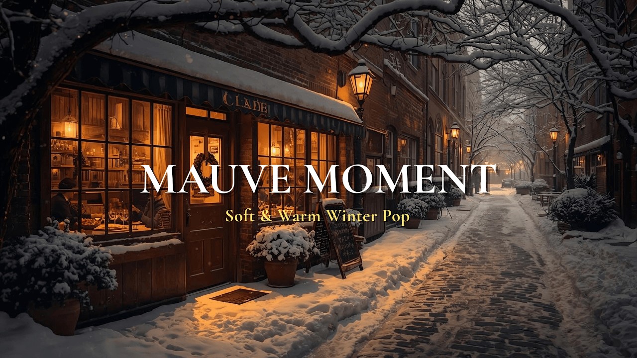 [Playlist] 겨울 카페에서 듣기 좋은 잔잔한 팝송 Playlist❄️🍽️ | Cozy Cafe Music: Soft & Warm Winter Pop