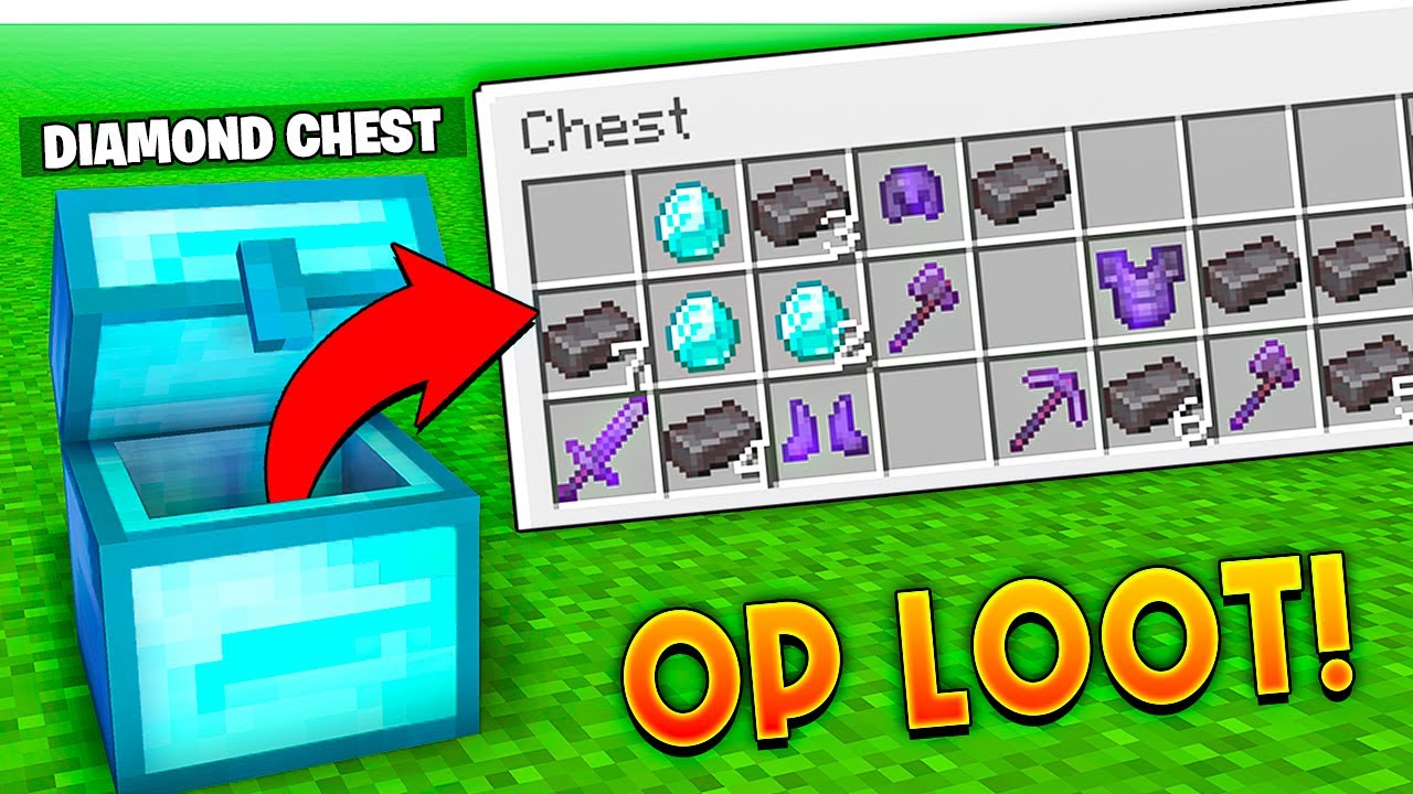 Minecraft But There are CUSTOM CHESTS...