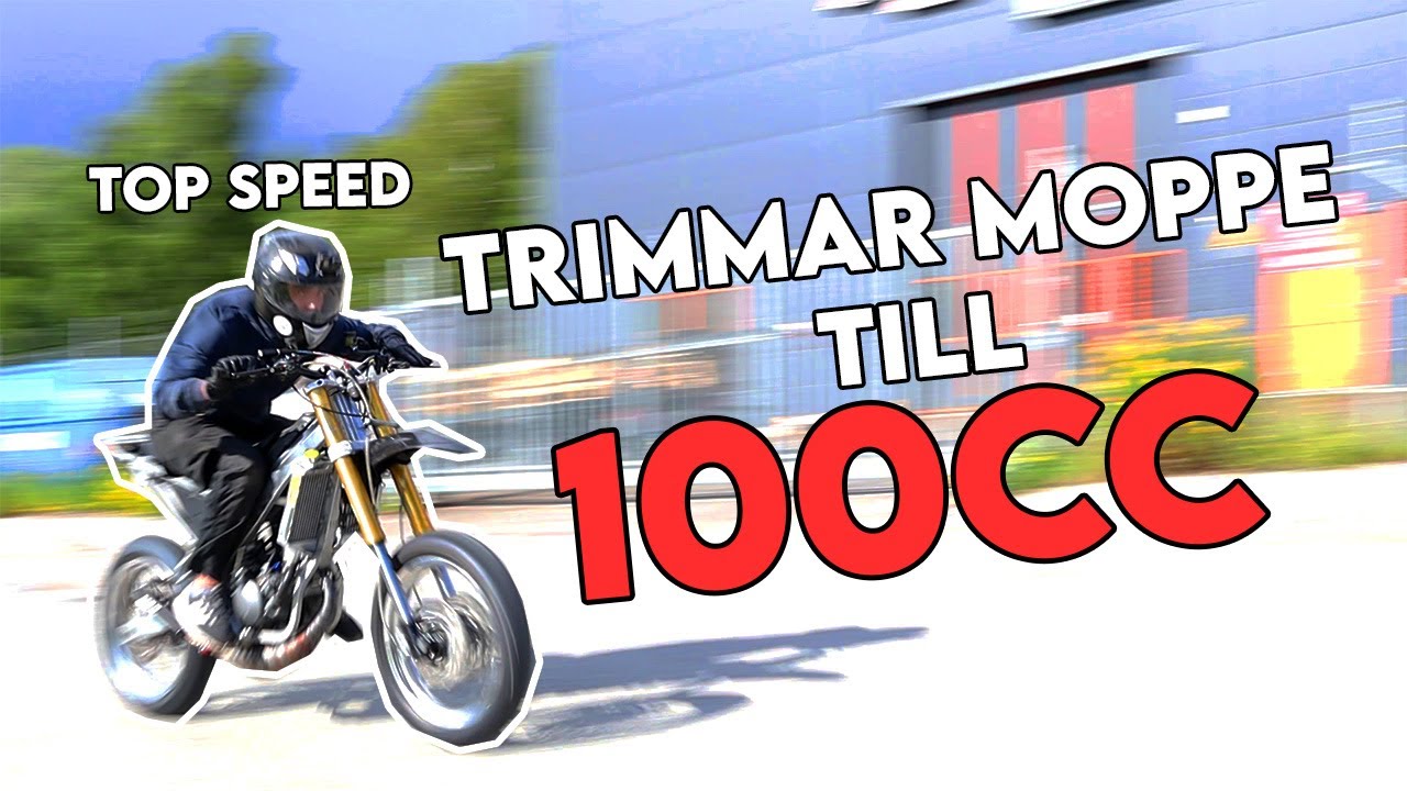 Stekarne - HUR SNABB ÄR SVERIGES MEST TRIMMADE MOPED? (2FAST 100CC | Ep.3)