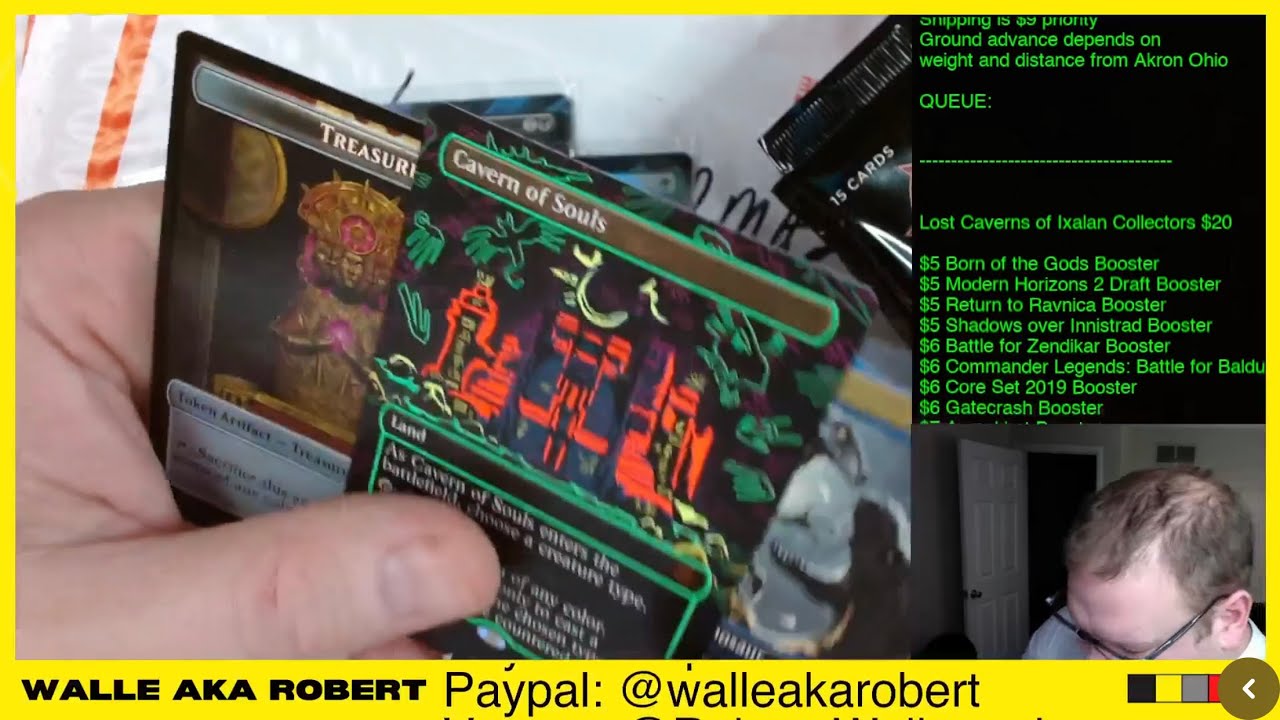 Casually opening a Cavern of Souls Neon!!! #magicthegathering #lostcavernsofixalan #mtg